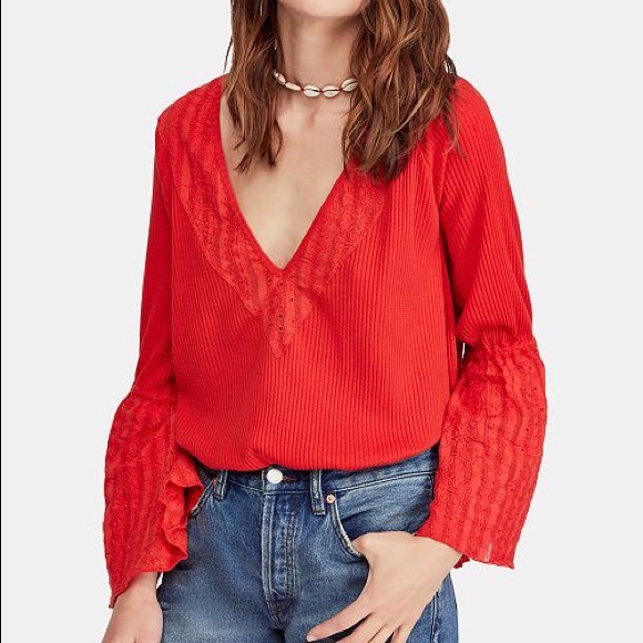 Free People Parisian Nights Top - Picture 2 of 6
